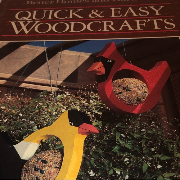 Better Home and Gardens Quick & Easy Woodcrafts Book - gently used - Picture 7 of 8